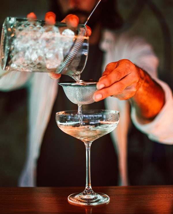 Cocktail Triângulo de autor, bar Lago Lisboa